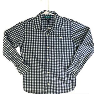 Blue Gap Kids Regular size XL 12Y button up shirt.